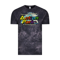 Cloud Black Funny Action Park New Jersey 1978 Vintage Vintage Tee - longCreatives