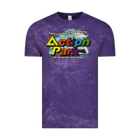 Cloud Purple Funny Action Park New Jersey 1978 Vintage Vintage Tee - longCreatives