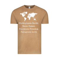 Vintage Camel birthplace earth race human politics freedom religion love t shirt Vintage Tee - longCreatives