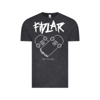 Vintage Black Fidlar no Waves fans , music Vintage Tee - longCreatives