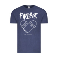Vintage Denim Fidlar no Waves fans , music Vintage Tee - longCreatives