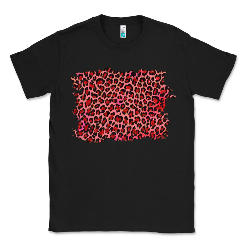 Pink Leopard Background Classic Tee by RanaPortraitStore | Teevron