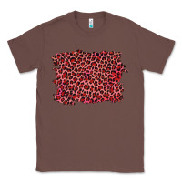 Chestnut pink leopard background Classic Tee - RanaPortraitStore