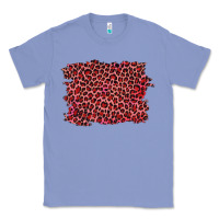 Colony Blue pink leopard background Classic Tee - RanaPortraitStore