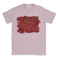 Lilac pink leopard background Classic Tee - RanaPortraitStore
