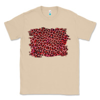 Mushroom pink leopard background Classic Tee - RanaPortraitStore