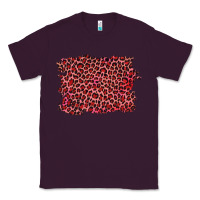 Plum pink leopard background Classic Tee - RanaPortraitStore
