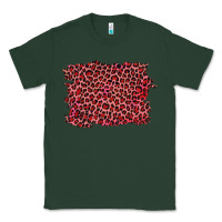 Sports Green pink leopard background Classic Tee - RanaPortraitStore