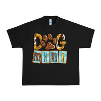 Black Dog Mini with Paw Urban Heavy Tee - texasbilliewilder