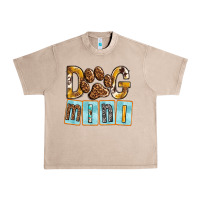 French Oak Dog Mini with Paw Urban Heavy Tee - texasbilliewilder