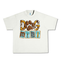 Pistachio Dog Mini with Paw Urban Heavy Tee - texasbilliewilder