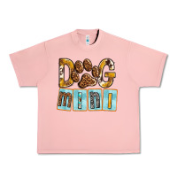 Salmon Dog Mini with Paw Urban Heavy Tee - texasbilliewilder