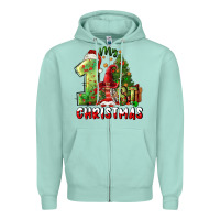 Seafoam first christmas Zipper Hoodie - FaDigitalArtStudio