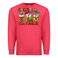Cardinal Christmas tea junkie Premium Sweatshirt - CowhideDigitalArt