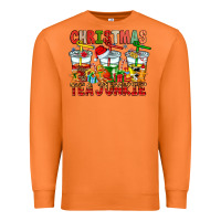 Carrot Christmas tea junkie Premium Sweatshirt - CowhideDigitalArt