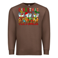 Chestnut Christmas tea junkie Premium Sweatshirt - CowhideDigitalArt