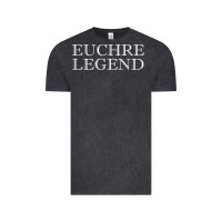 Vintage Black euchre tee shirt funny euchre player gift idea euchre legend Vintage Tee - longCreatives