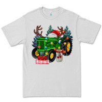 Dove Grey farm tractor christmas Premium Tee - MaliasSmallBusiness