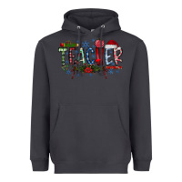 Smoke Teacher Christmas Heavyweight Hoodie - CowhideDigitalArt