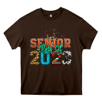 Chocolate Brown senior class of 2023 Heavy Core Tee - NancyCooperArtShop
