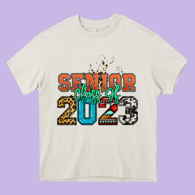 Senior Class Of 2023 Heavy Core Tee Designed By Nancycooperartshop