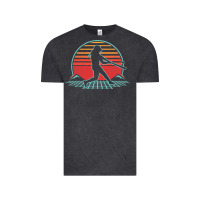 Vintage Black Softball Retro Vintage 80s Style Player Gift Vintage Tee - longCreatives