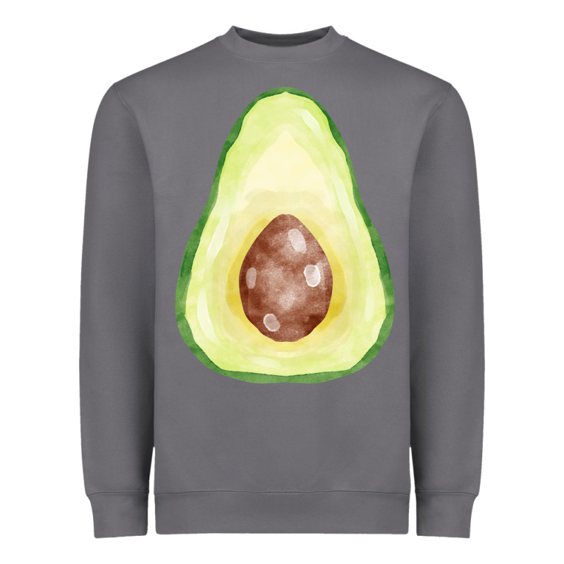 Half Avocado Fa Element Heavyweight Sweatshirt by FaDigitalArtStudio | Teevron