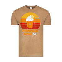 Vintage Camel pumpkin spice af retro vintage background happy halloween Vintage Tee - longCreatives