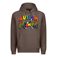 Coffee Autism mom Premium Hoodie - FaDigitalArtStudio