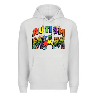 Dove Grey Autism mom Premium Hoodie - FaDigitalArtStudio