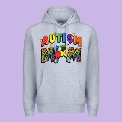 Autism Mom Premium Hoodie Designed By Fadigitalartstudio