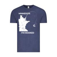 Vintage Denim MN Minnesota Fishing T Gift for Fishermen and Anglers Vintage Tee - longCreatives