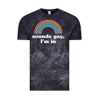 Cloud Black Sounds Gay, I'm In Vintage Tee - longCreatives