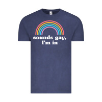 Vintage Denim Sounds Gay, I'm In Vintage Tee - longCreatives