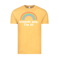 Vintage Mustard Sounds Gay, I'm In Vintage Tee - longCreatives