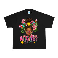 Black August Girl Afro Woman Summer Urban Heavy Tee - texasbilliewilder