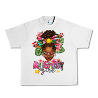 Lunar Rock August Girl Afro Woman Summer Urban Heavy Tee - texasbilliewilder