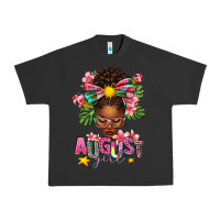 Pigment Black August Girl Afro Woman Summer Urban Heavy Tee - texasbilliewilder