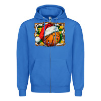 True Royal basketball christmas Zipper Hoodie - FaDigitalArtStudio
