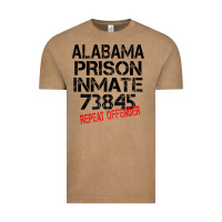 Halloween Alabama Prisoner Party Costume Tshirt Vintage Tee | Teevron