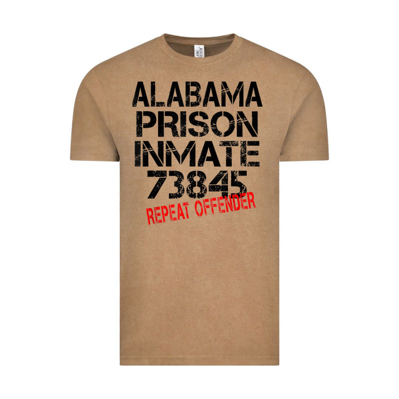 Halloween Alabama Prisoner Party Costume Tshirt Vintage Tee by longCreatives | Teevron