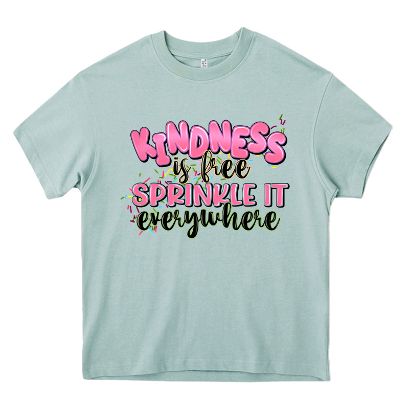 Kindness Is Free Sprinkle It Everywhere Heavy Core Tee by JahusDesignShop | Teevron