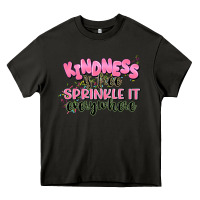 Asphalt kindness is free sprinkle it everywhere Heavy Core Tee - JahusDesignShop