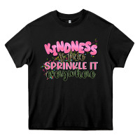 Black kindness is free sprinkle it everywhere Heavy Core Tee - JahusDesignShop