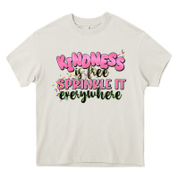 Cream kindness is free sprinkle it everywhere Heavy Core Tee - JahusDesignShop