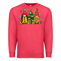 Cardinal gnome Christmas Premium Sweatshirt - CowhideDigitalArt