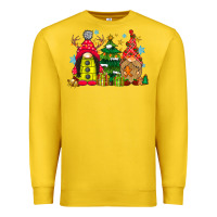 Lemon gnome Christmas Premium Sweatshirt - CowhideDigitalArt