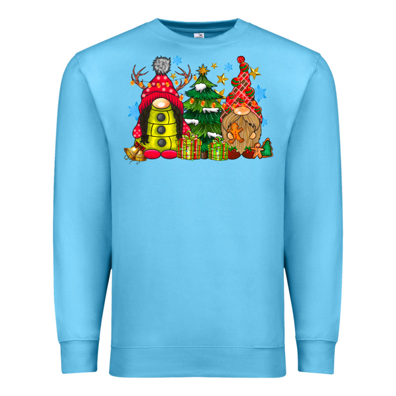 Gnome Christmas Premium Sweatshirt by CowhideDigitalArt | Teevron