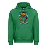 Emerald nona life messy bun Urban Hoodie - BarkalooDesign