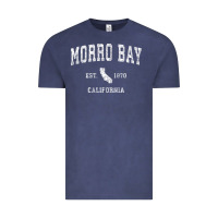 Vintage Denim Morro Bay California CA Vintage Athletic Sports Design Vintage Tee - longCreatives